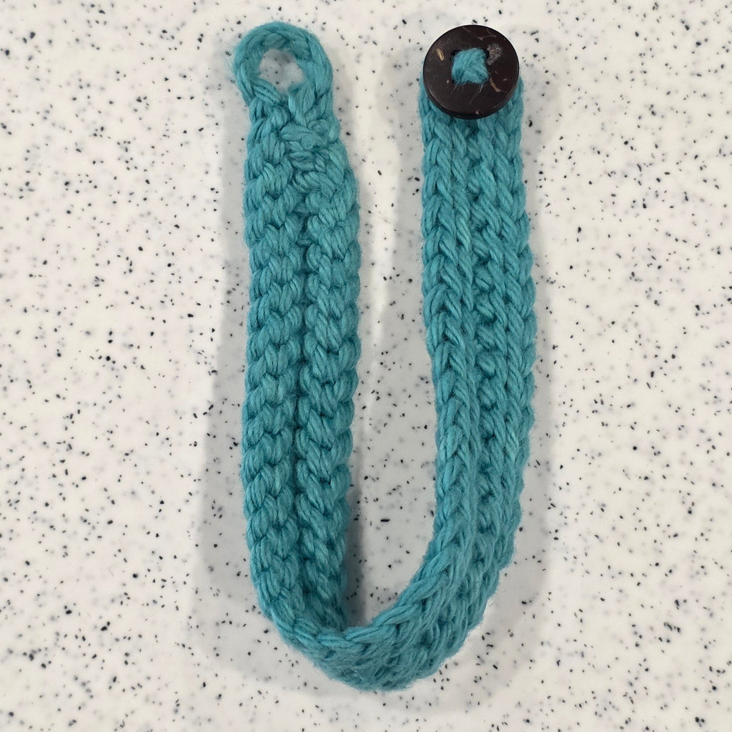 Crochet Button Bracelet