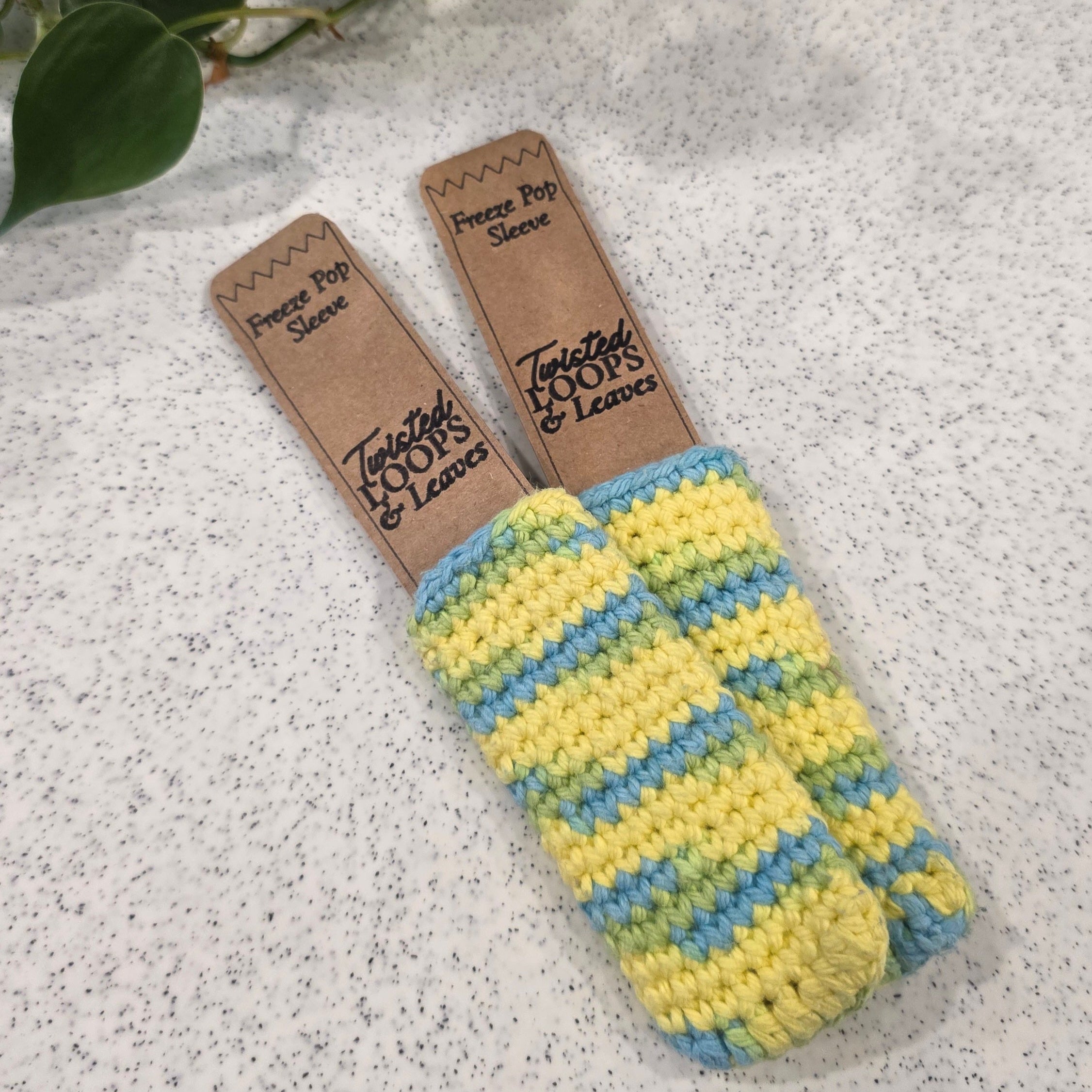 Crochet Freeze Pop Sleeves – Set of 2