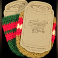 Crochet Christmas Can Coozies – Set of 2