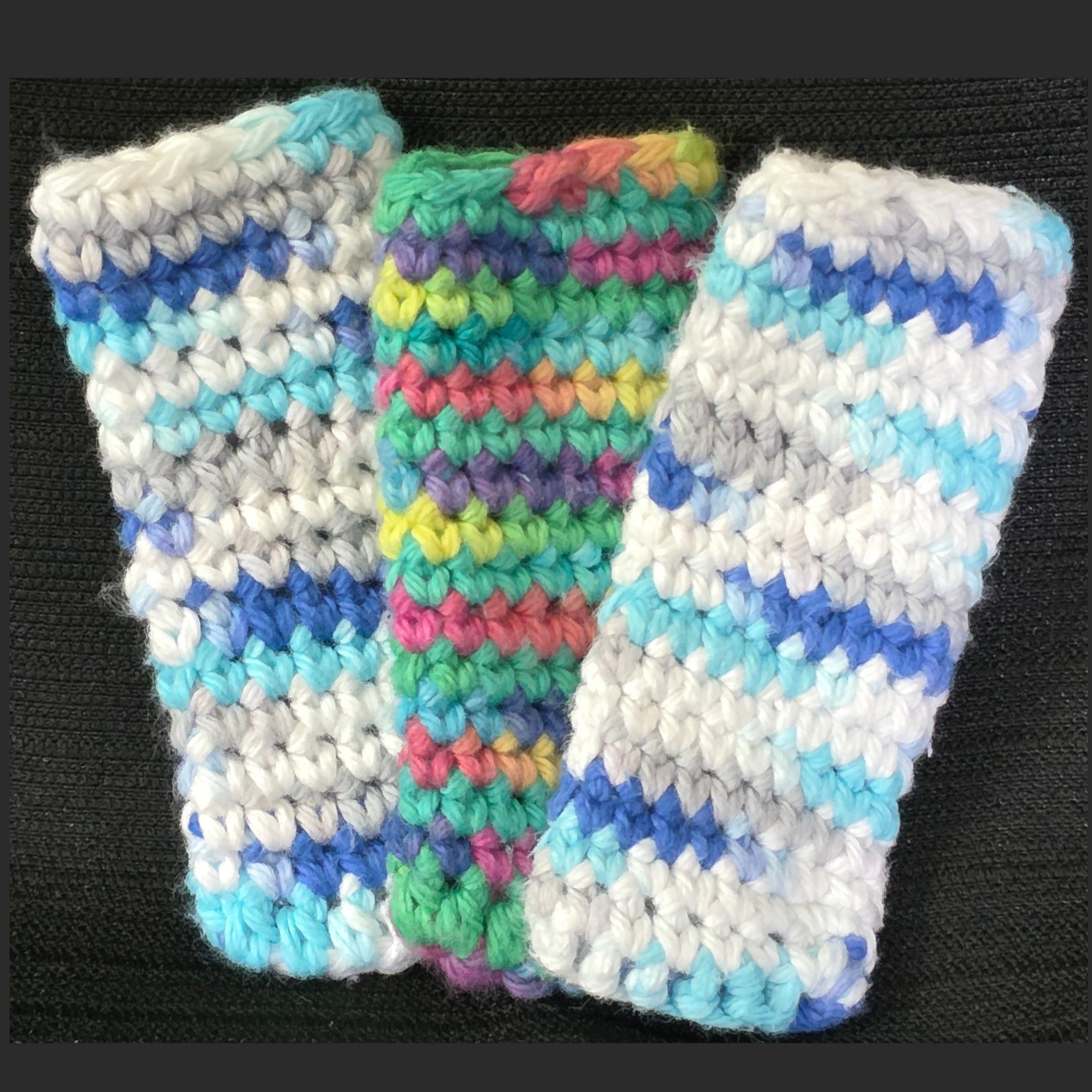 Crochet Freeze Pop Sleeves – Set of 2